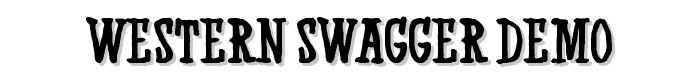 Western Swagger DEMO font